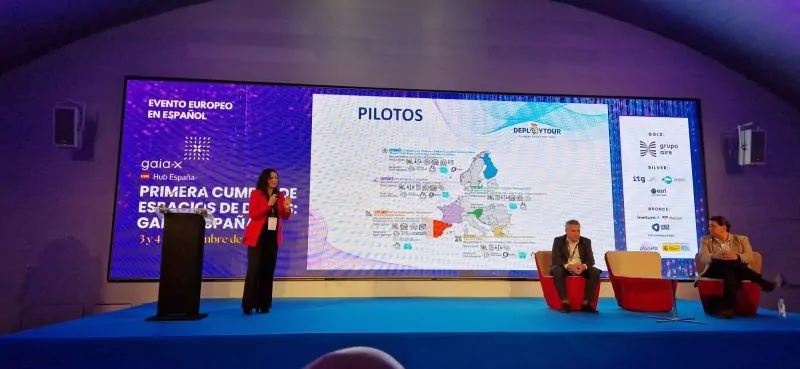 DEPLOYTOUR featured at the First Gaia-x Spain Data Spaces Summit